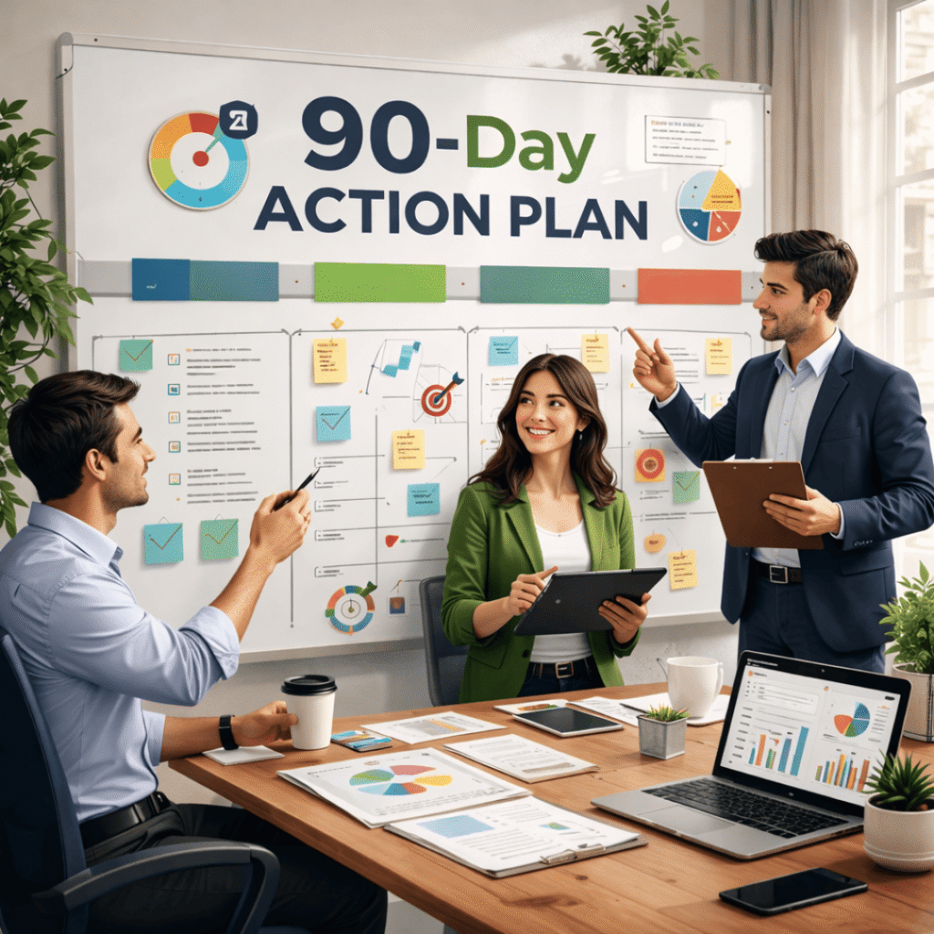 90 days action plan