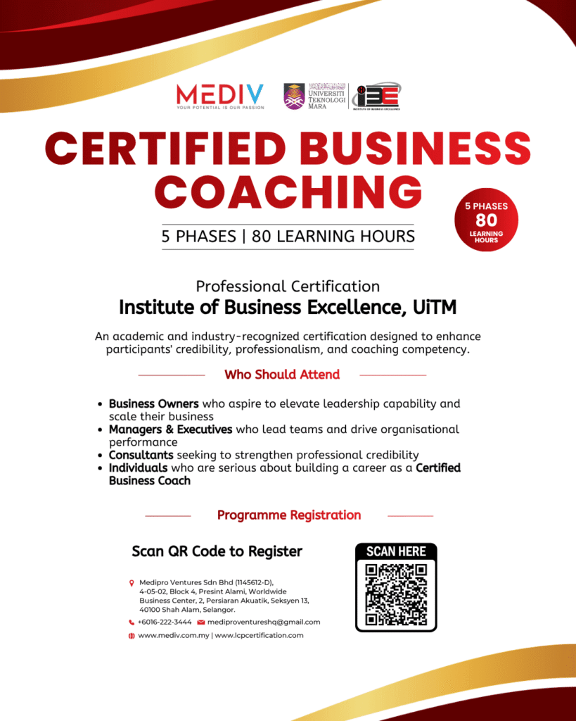 business coaching ibe uitm